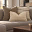 Ensemble de 3 coussins décoratifs en velours et laine texturés