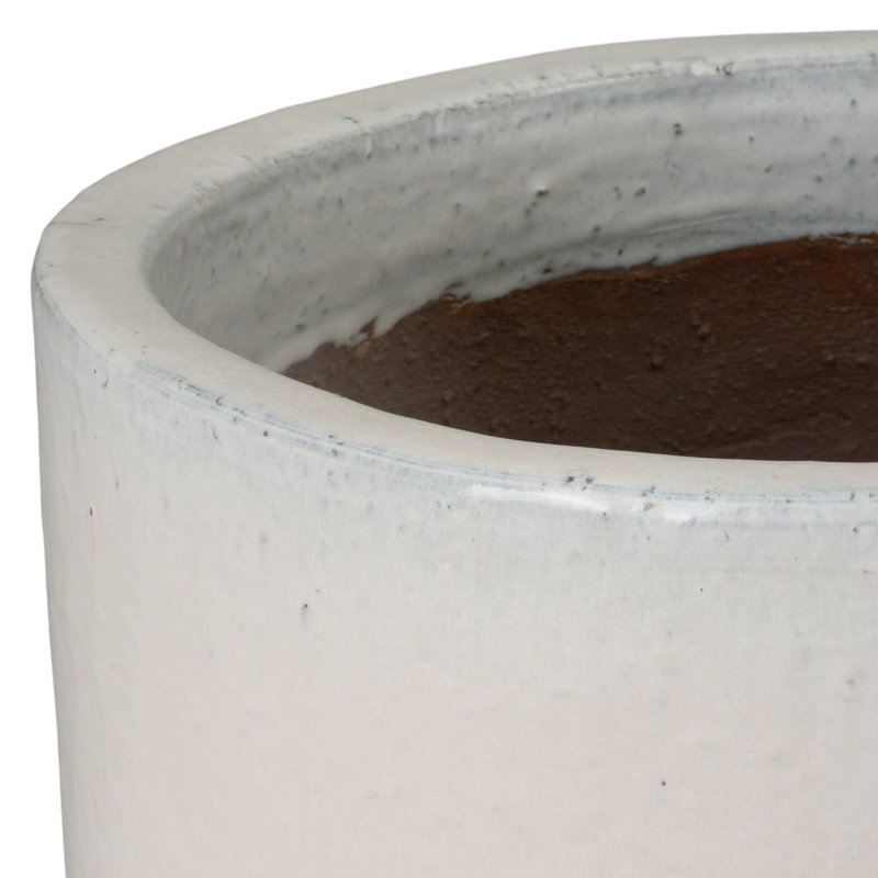 Daiceon Handmade Ceramic Planter, 12"H x 15"W x 15"D