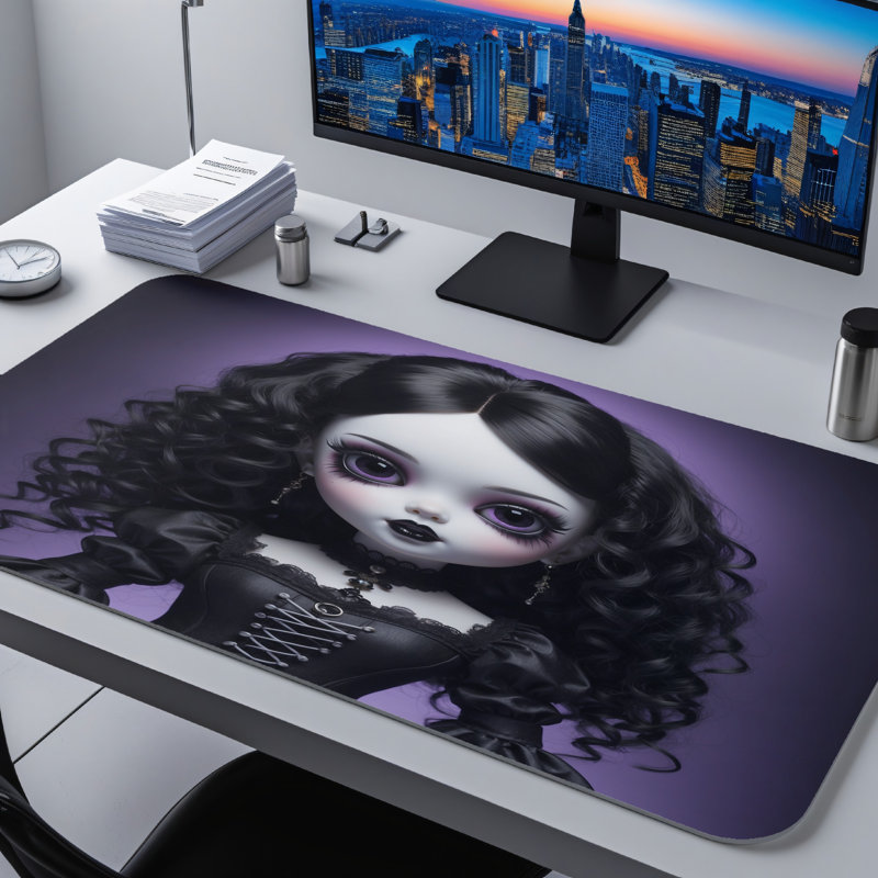 Polyester Desk Pad, 31.5x15.5