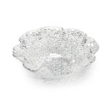 Special Scalloped Bowl Cm.18 Clear Glass