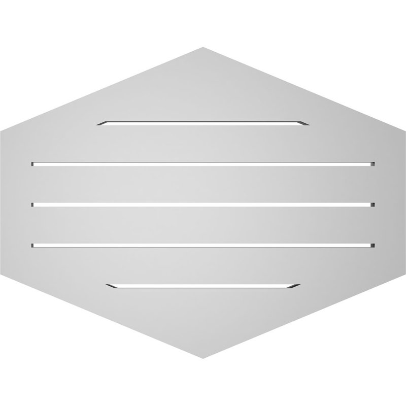 Pente verticale verticale en uréthane 5 pi, H 1,5 po x l 26 po x L 20 po