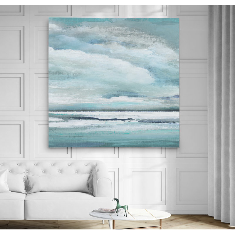 " Billowing Clouds II ", 32" H x 32" W x 1.5" D, Wrapped Canvas