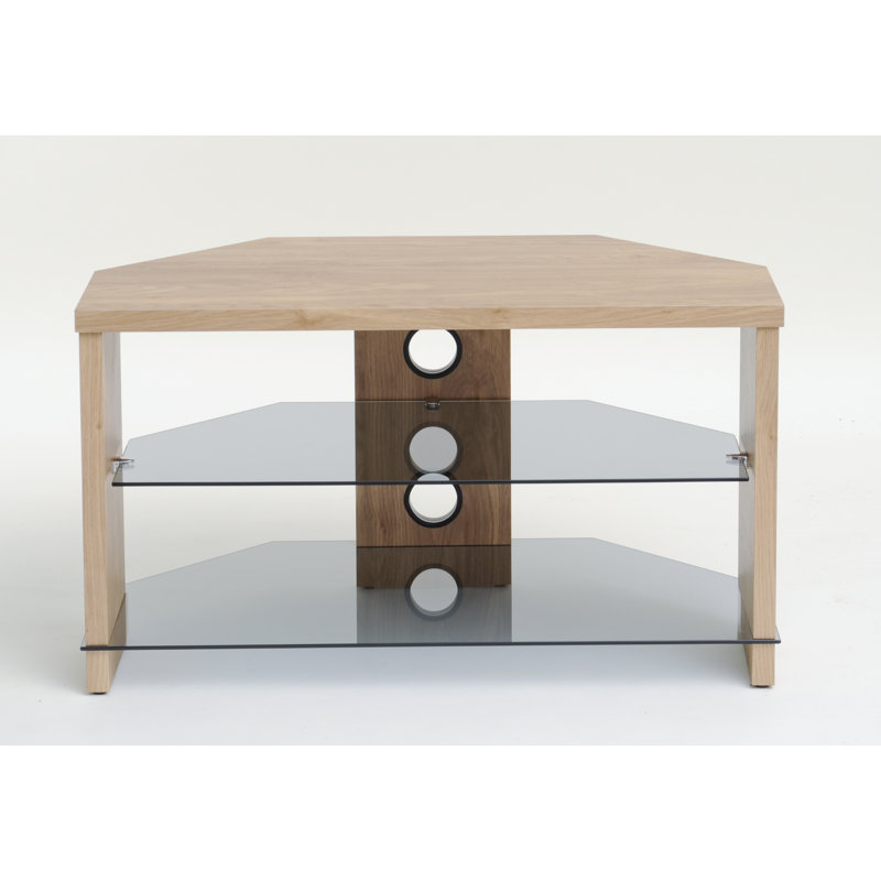 Pegasi Unfinished TV Stand for TVs up to 40", Light Oak, 80cm