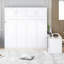 Grand lit escamotable White Space avec mécanisme hydraulique, bureau et rangement pour tablettes de bureau, capacité de 600 lb, petits espaces