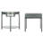 Evangelyne 31.9'' Solid Wood Console Table-855658747