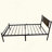 Queen Size Metal Bedframe-123834358-123819852