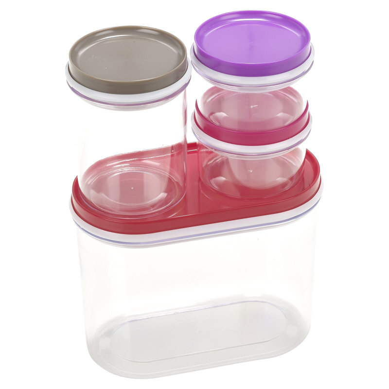 Edvin 4 Container Food Storage Set