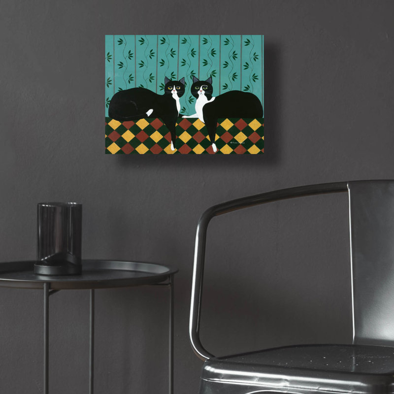 "Double vision" par Susan Henke Fine Art, H 12 po x l 16 po x P 0,13 po