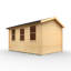 The Rosen Tongue & Groove Log Cabin 14x10w