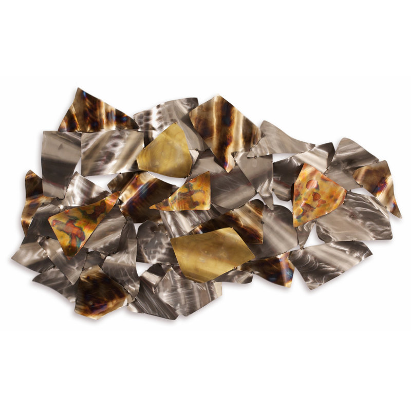 Iron Werks Handmade Abstract Wall Decor on Metal