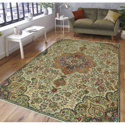 Eldric One-of-a-Kind 6'10" X 9'8" 1980s Wool Area Rug