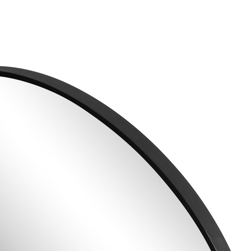 Miroir mural Eclipse 28 po., 28'' x 28", Black
