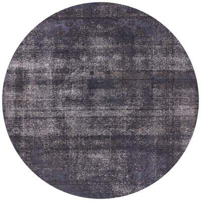 Tapis gris foncé Mazelina