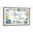 Toile avec cadre en bois brun classique n'est pas disponible