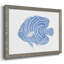 «Blue & White Tropical Fish II», reproduction d'art sur toile-842100925-842100926