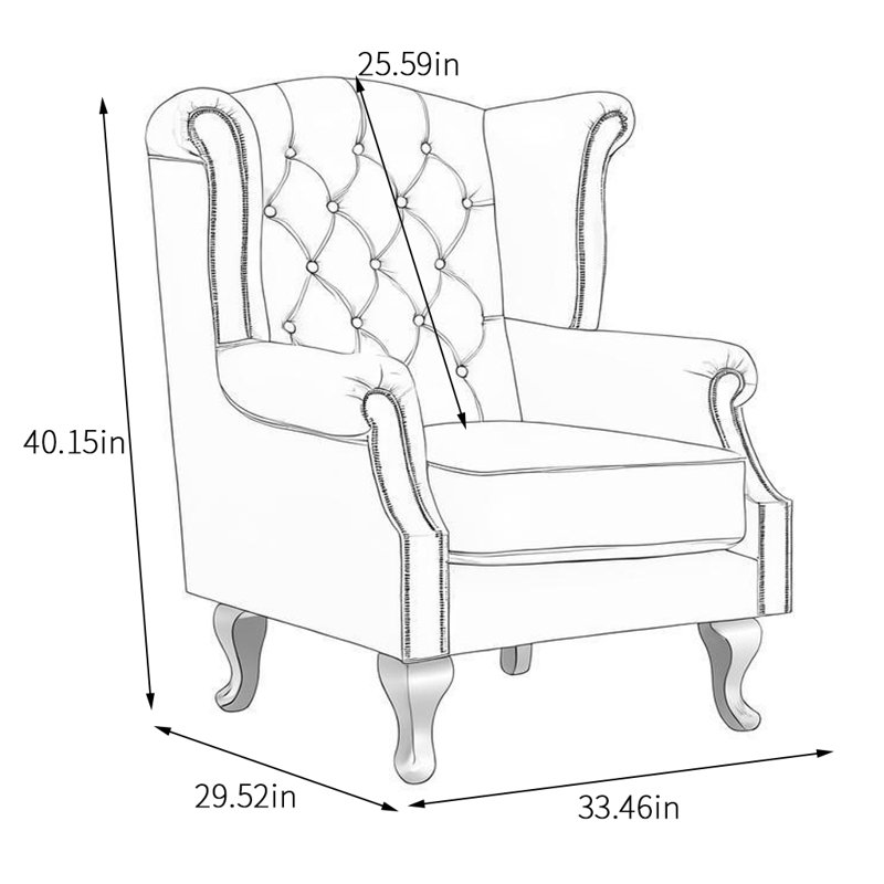Fauteuil inclinable Keaunte, Vert