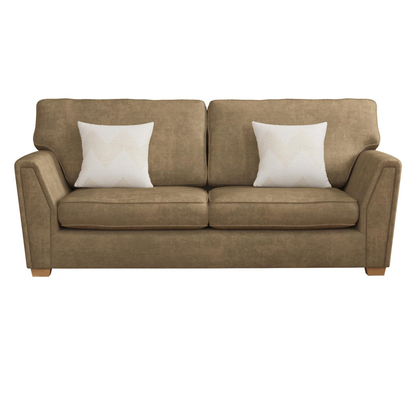 Wendleberry Three Seater, Fixed Back, Ebony