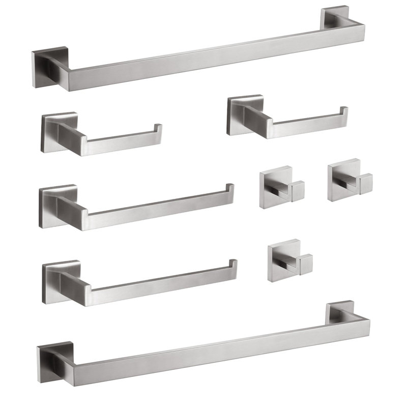 9 - Piece Bathroom Hardware Set