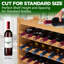 72 Bottle Wine Bottle Rack Beige