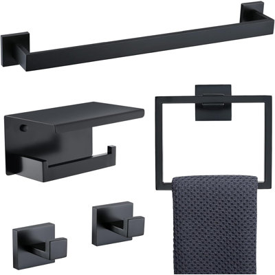 5 - Piece Bathroom Hardware Set