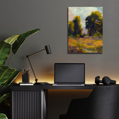 «Eucalyptus Path» par Alice Weil, art mural en verre acrylique