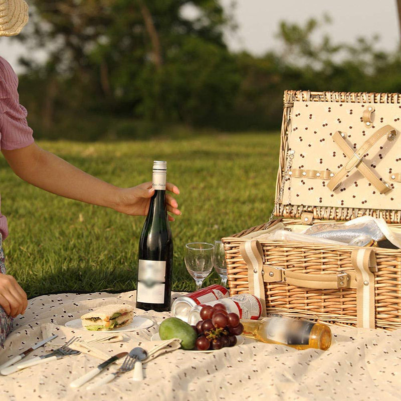 Willow Picnic Basket Set