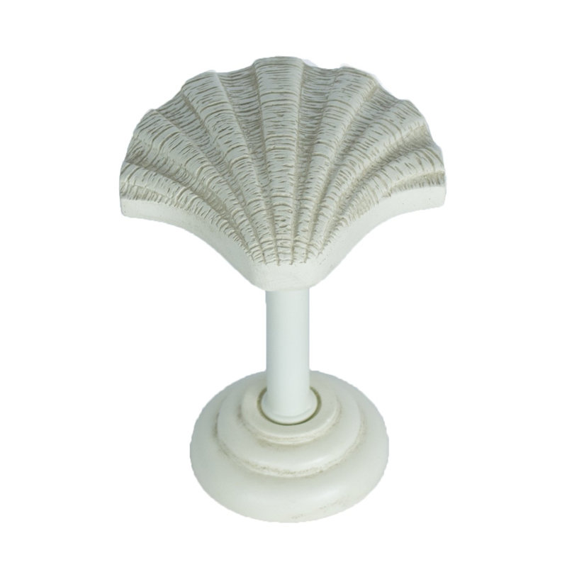 Retenue de rideau en médaillon Chantle Shell, Ivoire