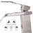 Single-Hole Single-handle Bathroom Faucet with Drain Assembly-55151786