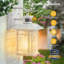 Lanterne murale blanche 100% aluminium-1421820052