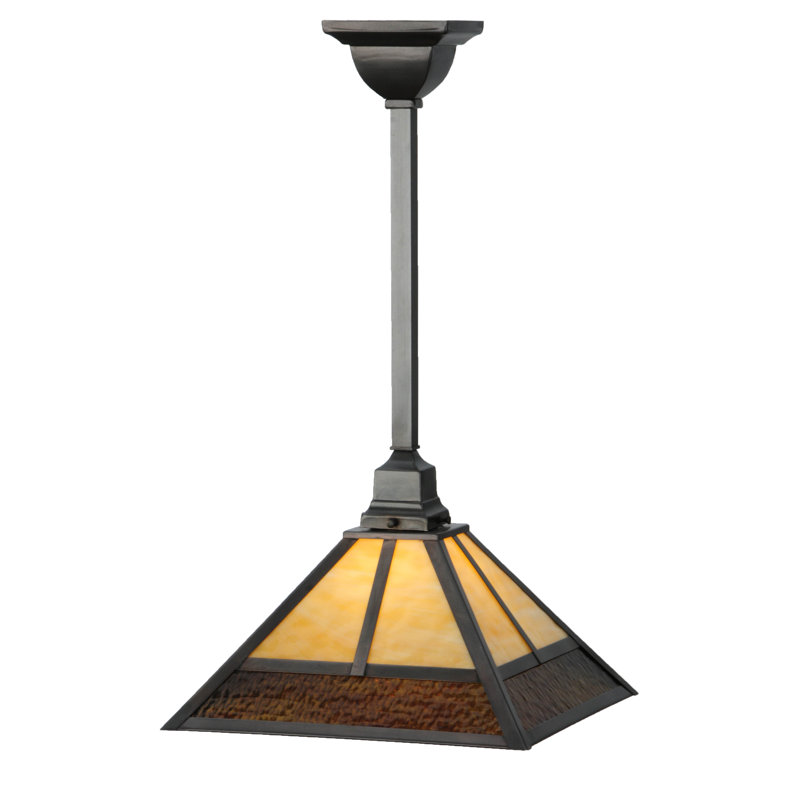 Luminaire suspendu conique à 1 lumière Mission