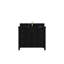 Meuble-lavabo simple 42 po avec plateau en quartz Chicago-95898322
