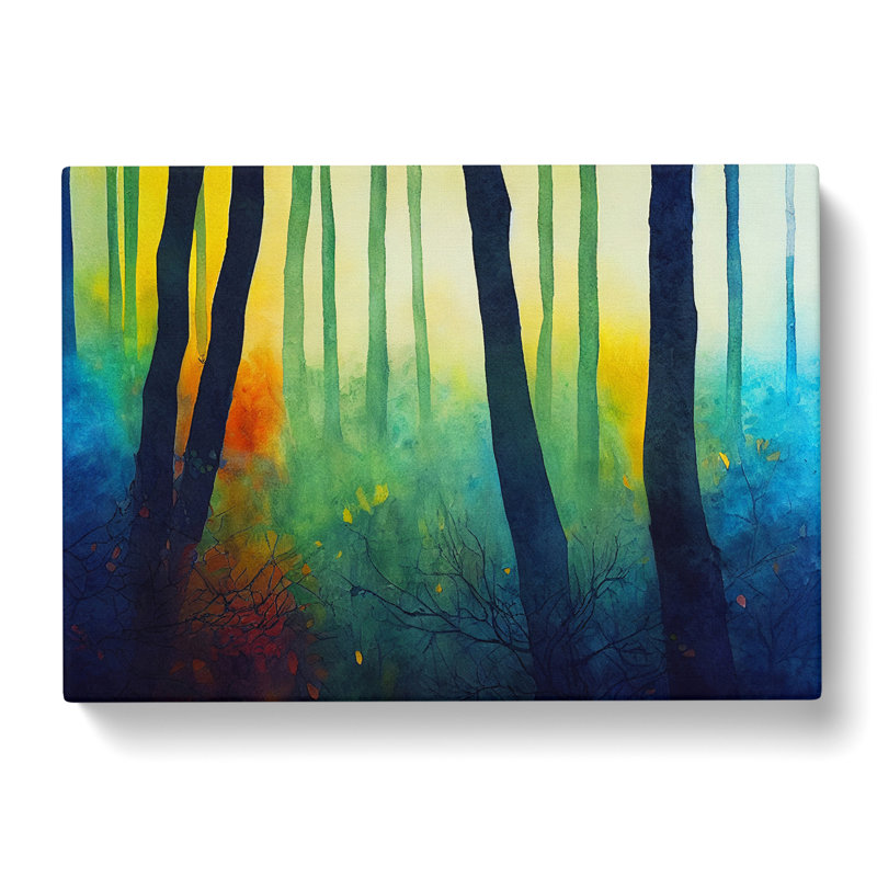 Vibrant Forest Vol.5 - Wrapped Canvas, 40cm H x 60cm W x 3cm D