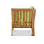 Fauteuil de coin Perla, vert