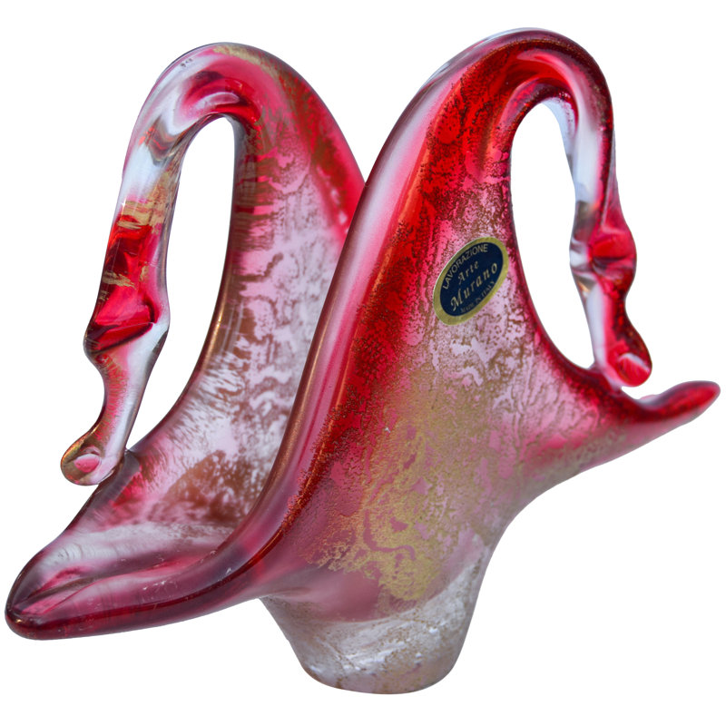 Murano Swan Figurine
