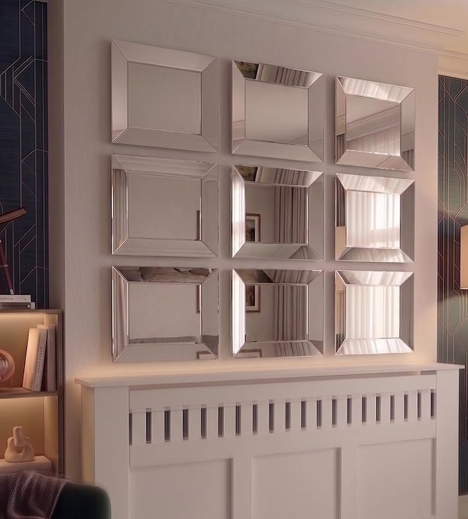 Plastic Square Wall Mirror