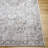 Kaidence Light Gray/Black Machine Washable Area Rug-1041053608