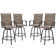 Alyne Square 4 - Person 27.5" Long Bar Height Dining Set
