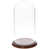 Base en placage de noyer