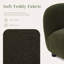 Fauteuil d'appoint rembourré de 22 po de largeur avec plateau latéral intégré-1061407129
