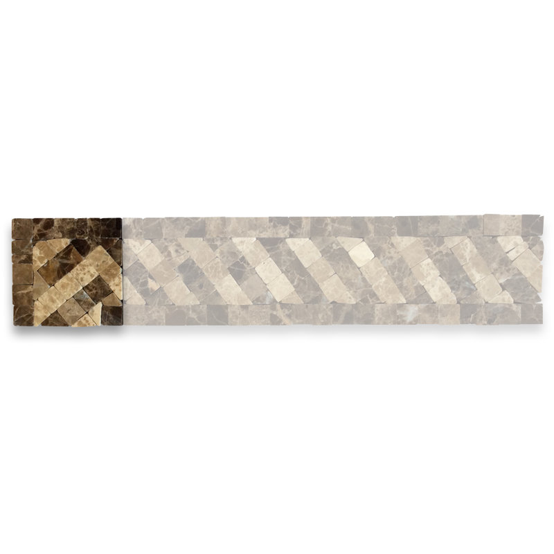 2" x 2" Marble Mosaic Wall & Floor Tile