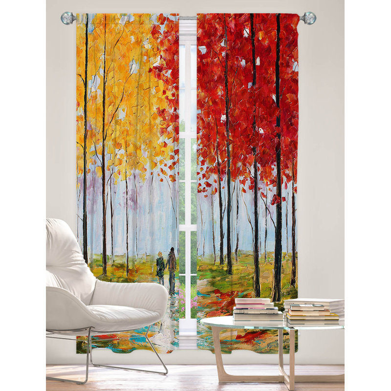 Rideau en polyester, L 20 po x L 52 po