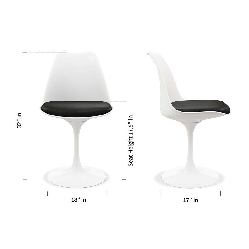 Ensemble de table et chaises de salle à manger en marbre 32 po Evo, rouge | Ensemble de 4, H 30,5 po x l 31,5 po x P 31,5 po