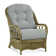Chaise avec accoudoirs en rotin Everglade