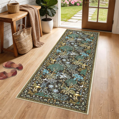 Tapis lavable Forest Botanical