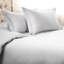 Ensemble de housse de couette lavable en mélange de coton Platinum King