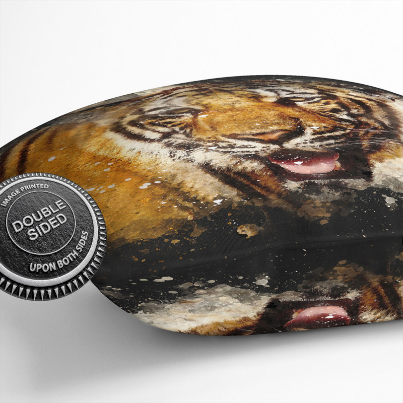 Tiger Vol.7 Scatter Cushion, 55cm H x 55cm W x 20cm D