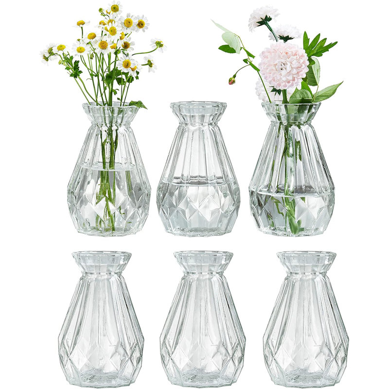 Vase de table en verre Mishell