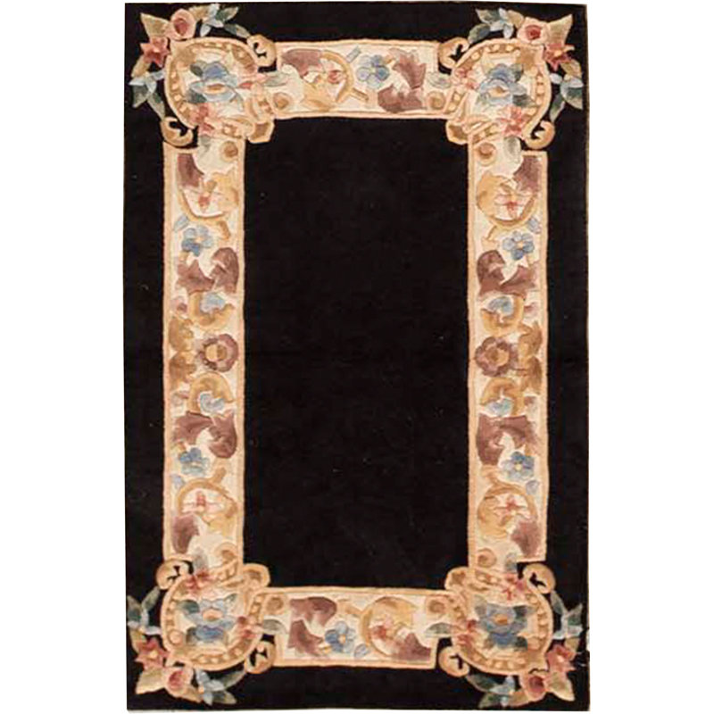 Castilian II Oriental Area Rug in Black/Brown