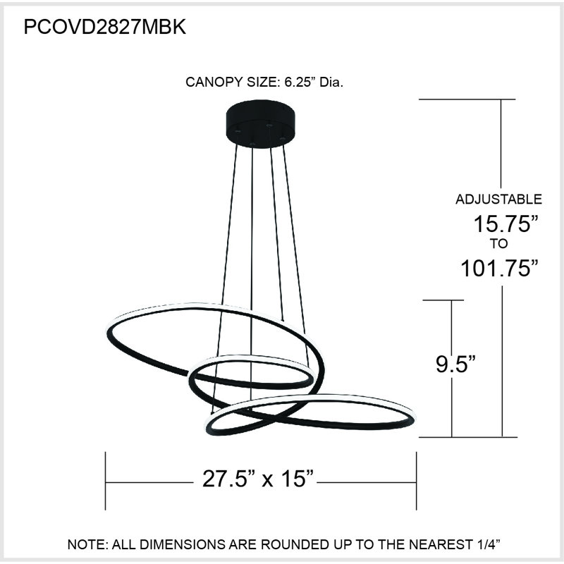 Zasha 1 - Light LED Single Pendant