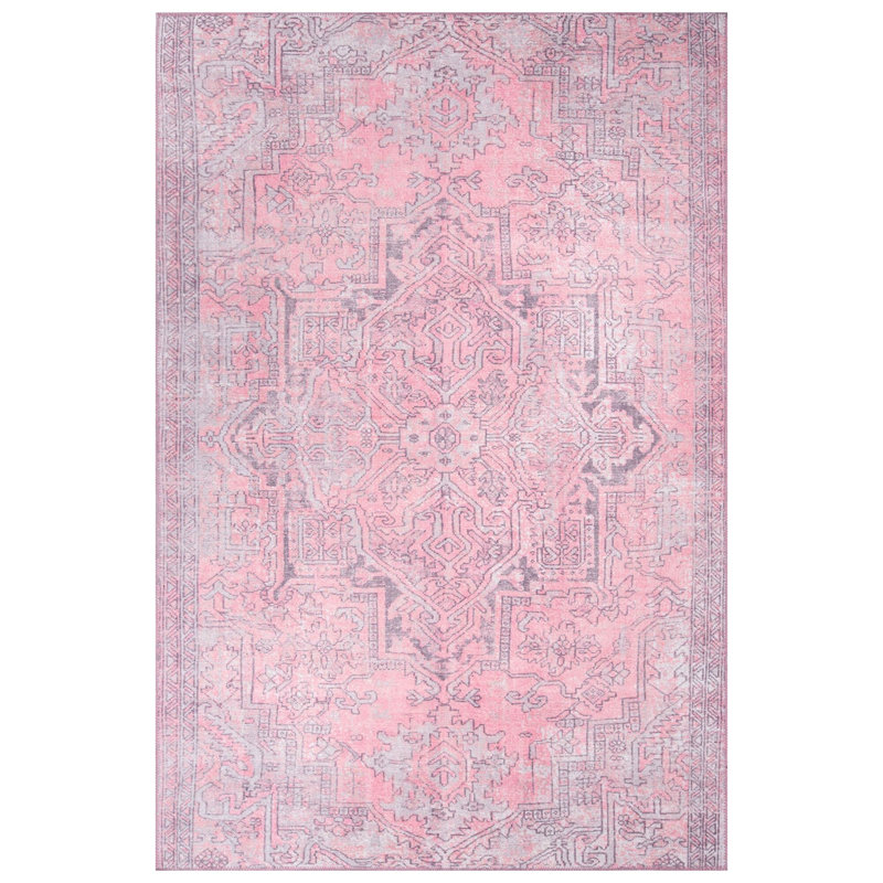 Luxurious Machine Washable Carpet, 100% Polyester, 7.5 x 10.8 Feet | Pile Height: 0.2 Inches, 1850 g/m² | Recycled Poly Cotton Underside, Easy Care, Perfect for Living Room & Bedroom, Soft & Durable Design